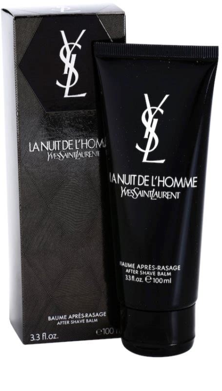 yves saint laurent after rasage homme|LA NUIT DE L'HOMME AFTER SHAVE BALM .